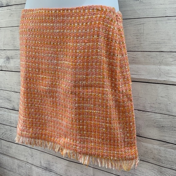 Grace Elements Dresses & Skirts - Vintage Tweed Woven A-Lined Lined Mini Skirt